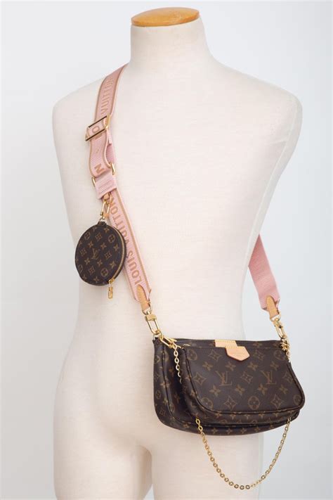 louis vuitton strap multi pochette|louis vuitton pink strap bag.